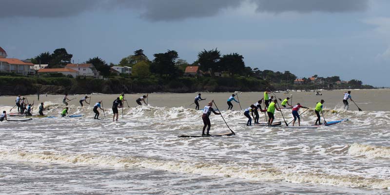 depart race sup paddle 2014